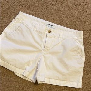 White shorts